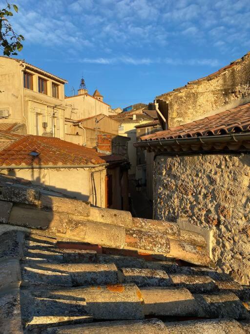Charming Village House With Roof Top Terrace! Thezan-les-Beziers Zewnętrze zdjęcie